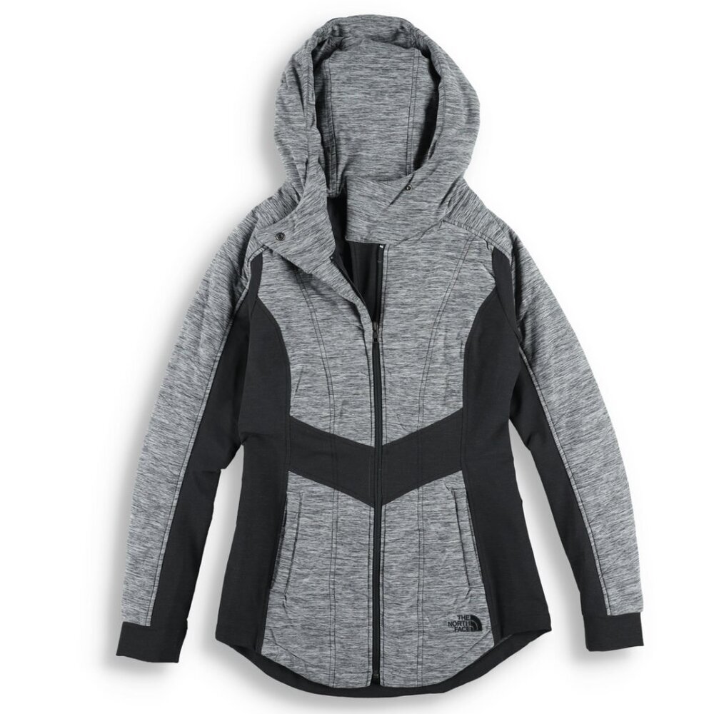 The North Face Women’s Pseudio Jacket Medium Asphalt Gray Heather EUC‎